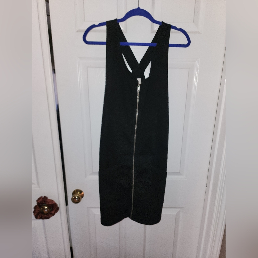 Ladies Jean overall mini dress